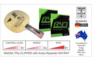 RADAK Clipper 7Ply Ready To Play Andro Rasanter R47/R47